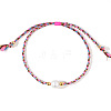 Natural Freshwater Pearl Bead Braided Bead Bracelets LS-JH8725-1-2