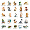 50Pcs Waterproof PVC Animals Stickers Set PW-WG70564-01-2