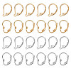 24Pcs 4 Styles Brass Leverback Earring Findings KK-SZ0001-49-1