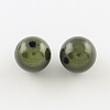 Spray Painted Acrylic Beads MACR-Q154-14mm-N04-2