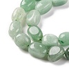 Natural Green Aventurine Beads Strands G-G146-A33-01-4