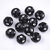 Plating Acrylic Beads PACR-S186-10mm-A01-1