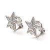 Alloy Clip-on Earring Findings FIND-L015-006P-1