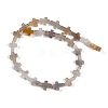 Natural Grey Agate Beads Strands G-I369-A19-02-3