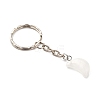 Natural Quartz Crystal Keychain KEYC-JKC00225-01-2