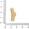 Brass Tube European Beads KK-G532-05A-G-3