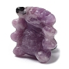 Natural Lepidolite Sculpture Display Decorations G-PW0004-33S-2