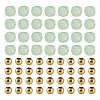 50Pcs Natural Green Strawberry Quartz Beads G-TAD0001-11-2