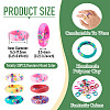 30Pcs Handmade Polymer Clay Finger Rings RJEW-TA0001-11A-4