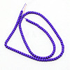 Non-magnetic Synthetic Hematite Beads Strands G-WH0018-01C-2