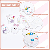 1 Set Fabrics Computerized Embroidery Cloth Sew on Patches PATC-FG0001-08-4