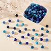 150Pcs 5 Colors Handmade Polymer Clay Beads CLAY-ME0001-01-4