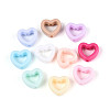 Opaque Acrylic Beads X-OACR-N150-02-1
