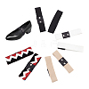   4 Pairs 4 Style Elastic Polyester Shoelace Bands FIND-PH0007-45-1