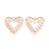 Brass Pendants KK-E760-06G-NF-2