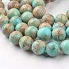 Natural Imperial Jasper Beads Strands G-I122-4mm-12-1