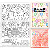 Custom PVC Plastic Clear Stamps DIY-WH0448-0528-1