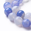 Natural Banded Agate Beads Strands G-P434-09A-B-3