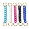 5Pcs 5 Colors Acrylic Twisted Chain Bag Extender Chains FIND-JF00151-2