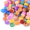 Two Tone Acrylic European Beads OACR-Q200-24-1