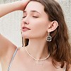 20 Pairs 2 Colors Brass Earring Hooks KK-BC0007-63-6