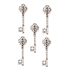 Key Tibetan Style Pendant Rhinestone Settings LS-TIBEB-A101291-AS-LF-1