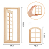 1 Set Mini Door Display Decoration DIY-FH0005-07-2