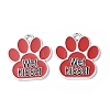 Alloy Enamel Pendants FIND-H036-01P-2