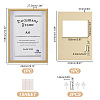 Wood Vertical Photo Frames DJEW-WH0063-44B-01-3