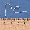Brass Earring Hooks KK-CBA1A60-02S-3