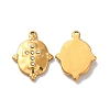 Ion Plating(IP) 304 Stainless Steel Pendants STAS-Q001-19G-2