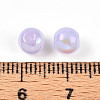 Electroplate Pearlized Glass Pearl Beads EGLA-T021-14A-08-3