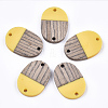 Resin & Wenge Wood Links connectors LS-RESI-S367-11A-08-1