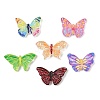 Transparent Resin Enamel Cabochons CRES-D308-04-2