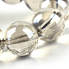 Electroplate Glass Beads Strands X-EGLA-Q062-8mm-A11-4