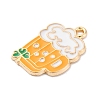 Saint Patrick's Day Alloy Enamel Pendants FIND-M060-24A-G01-2