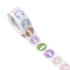8 Patterns Easter Theme Self Adhesive Paper Sticker Rolls DIY-C060-03H-3