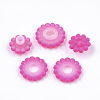 Rubberized Style Acrylic Beads LS-MACR-T022-02I-3