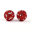 Polymer Clay Pave Rhinestone Beads RB-T018-01D-1