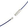 32Pcs 8 Colors Steel Wire Bracelet Cord DIY Jewelry Making TWIR-FS0001-02-3