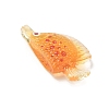Transparent Resin Pendants RE-CBA098D-01D-2