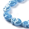 Smooth Handmade Porcelain Beads PORC-M003-09D-3