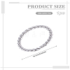 1Pc Brass Rhinestone Open Cuff Ring for Women RJEW-LP0002-49-2