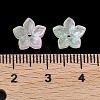 Dyed & Heated Glass Bead Caps GLAA-Z019-02D-3