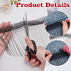 Polyester Tassel Lace Ribbon OCOR-WH0082-491-3