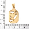 Hand Polished 304 Stainless Steel Pendants Ion Plating(IP) STAS-K316-05G-3