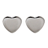 Tarnish Resistant 304 Stainless Steel Ear Studs STAS-I071-17P-4