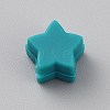 Star Silicone Focal Beads SIL-TAC0008-08N-1
