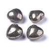 Natural Pyrite Heart Love Stone G-F659-B28-1
