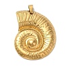 Ion Plating(IP) 304 Stainless Steel Pendants X-STAS-M017-09G-1